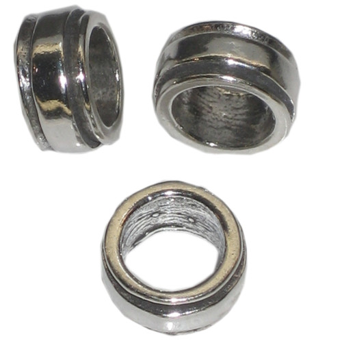 Bead sterling silver charm spacer .925 Beads charms spacers -B2