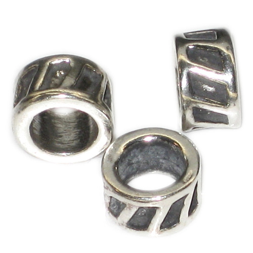 Bead sterling silver charm spacer .925 x 1 Beads charms spacers -B8