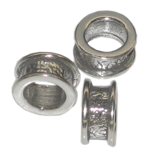 Bead sterling silver charm spacer .925 Beads charms spacers -B11