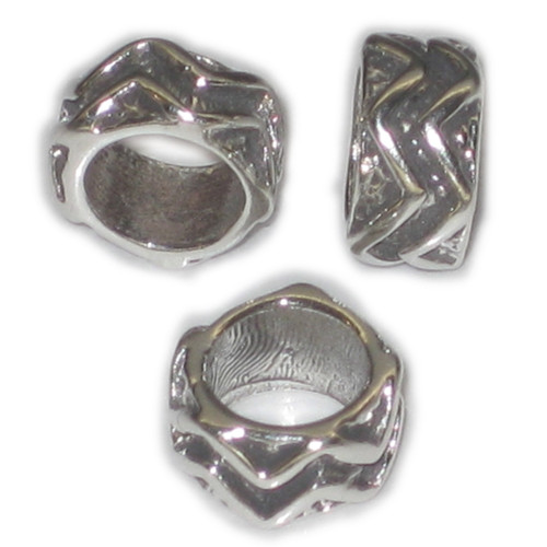 Bead sterling silver charm spacer .925 x 1 Beads charms spacers B3