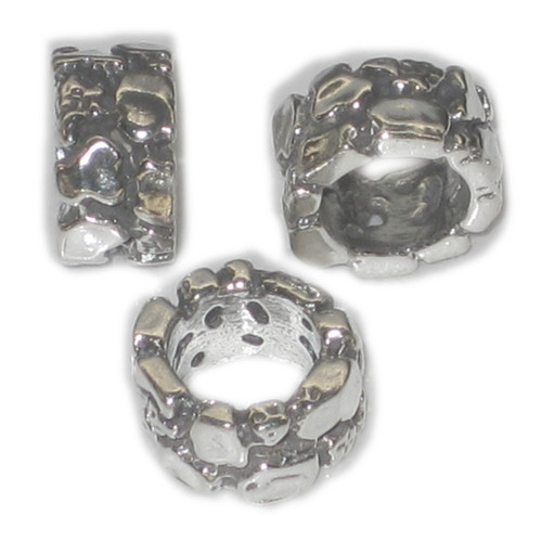 Bead sterling silver charm spacer .925 x 1 Beads charms spacers -B29