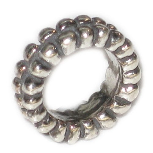 Bead sterling silver charm spacer .925 Beads charms spacers -B43