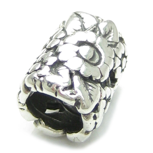 Bead sterling silver charm spacer .925 x 1 Beads charms spacers -B46