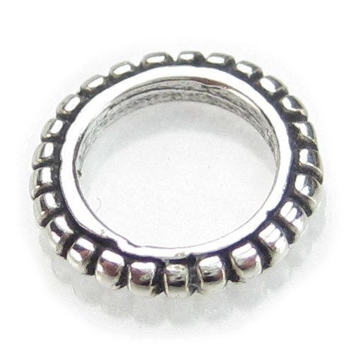 Bead sterling silver charm spacer .925 Beads charms spacers -B54