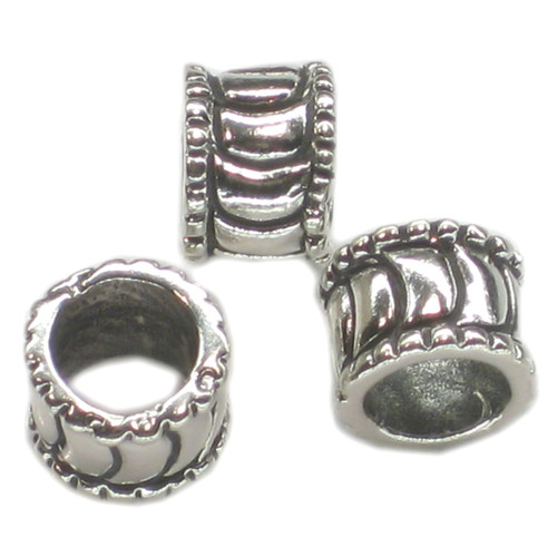 Bead sterling silver charm spacer .925 x 1 Beads charms spacers -B77