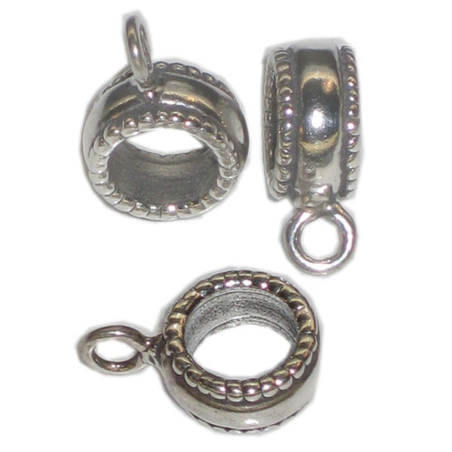Bead sterling silver charm spacer Converter .925 x 1 Converters spacers F1