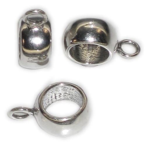 Bead sterling silver charm spacer Converter .925 x 1 Converters spacers J1