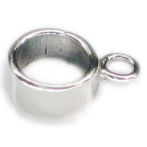 Dangle sterling silver charm bead fitting bail .925 x1 converters charms