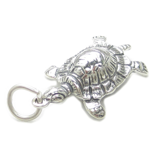 Turtle sterling silver charm .925 x 1 Turtles turtel turtels charms