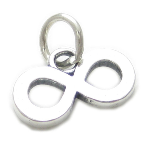 Infinity sterling silver charm .925 x 1 Forever Together Eternity charms