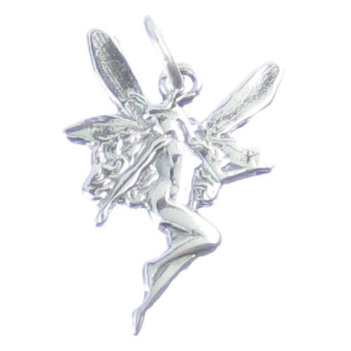 Fairy sterling silver charm .925 x 1 Fairies charms pendants