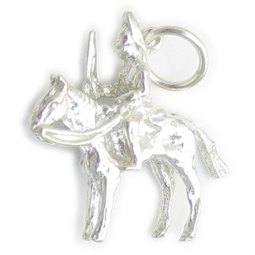 Royal Guard on Horseback sterling silver charm .925 Guards charms