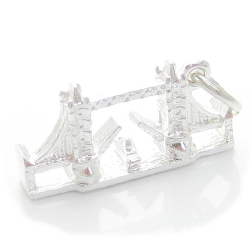 Tower Bridge sterling silver charm .925 x 1 Landmarks London Bridges