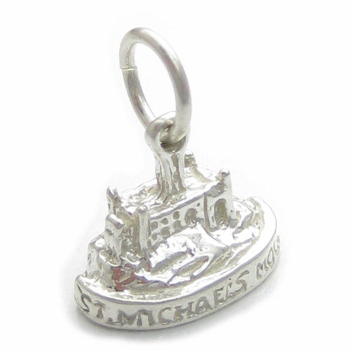 Saint Michaels Mount sterling silver charm .925 x 1 Cornwall charms A1