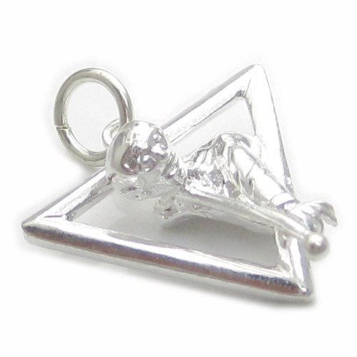Snooker Pool sterling silver charm .925 x 1 Sports charms