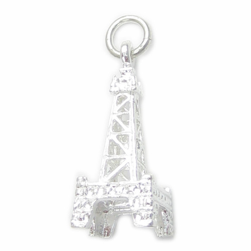 Blackpool Tower sterling silver charm .925 Black Pool Towers