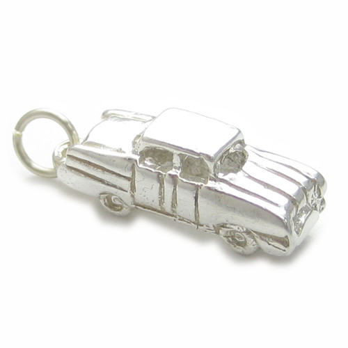 Car sterling silver charm .925 x 1 Cars Automobile Vehicle charms N