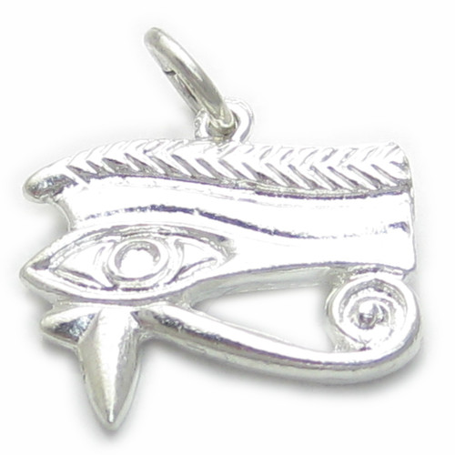 Eye of Horus Egyptian sterling silver charm .925 charms Egypt