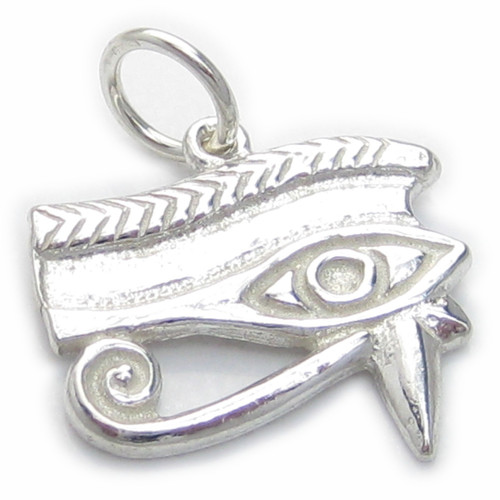 Eye of Horus Egyptian sterling silver charm .925 Egypt charms