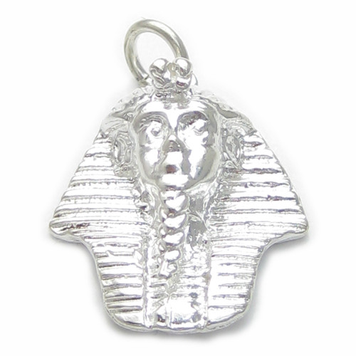 Egyptian Tutankhamun sterling silver charm .925 x 1 Egypt Charms