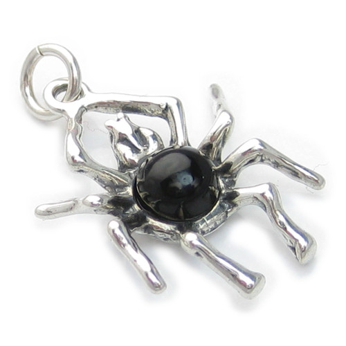 Spider sterling silver charm .925 x 1 Spiders charms