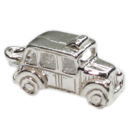 Taxi traditional London Cab sterling silver charm .925 x 1 taxis charms