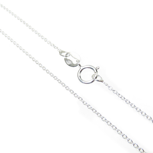 16 inch fine sterling silver chain necklace .925 chains necklaces additional view