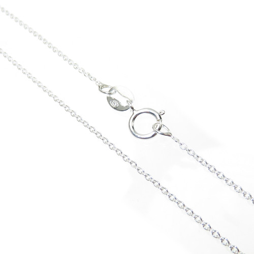 20 inch fine sterling silver chain necklace .925 chains necklaces