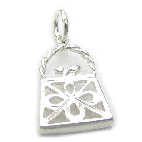 Handbag sterling silver charm .925 Handbags charms A1