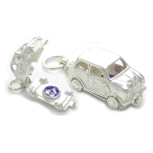 Mini Car sterling silver charm .925 Minis Cars charms