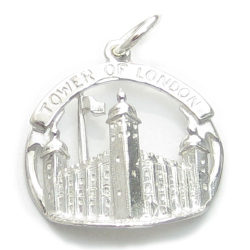 Tower of London sterling silver charm .925 x 1 Londons Charms