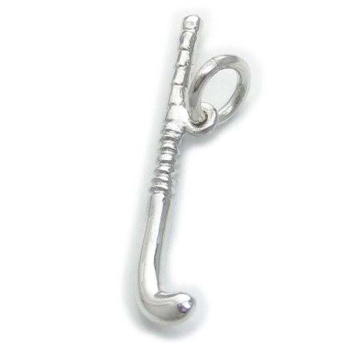 Field Hockey Stick sterling silver charm .925 sports charms