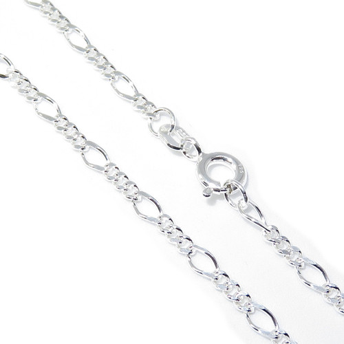 20 Inch sterling silver chain necklace .925 x 1 chains necklaces B