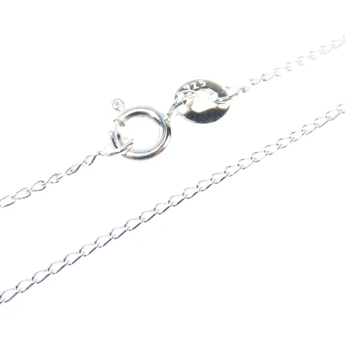 24 Inch fine sterling silver chain necklace .925 Chains Necklaces