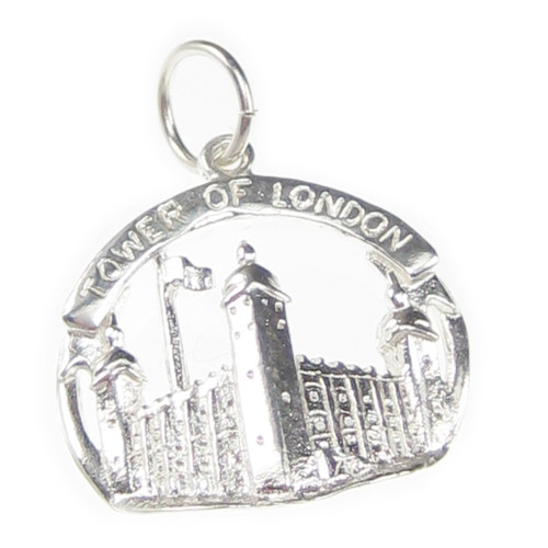 Tower of London sterling silver charm .925 x 1 Londons charms A1