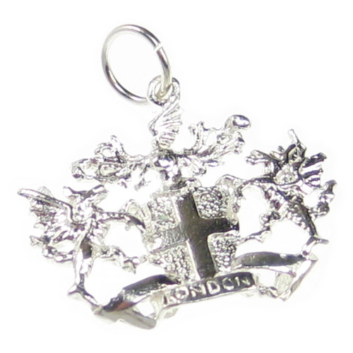 City of London Coat of Arms sterling silver charm .925 x 1 Londons charms