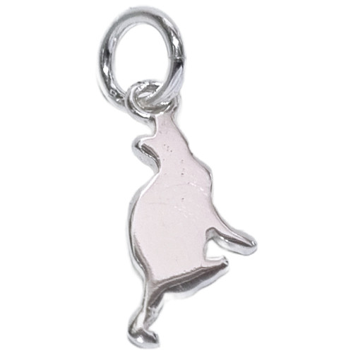 SMALL pussy cat sterling silver charm .925 x 1 Cats charms