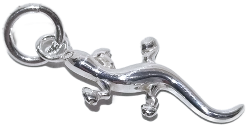 Lizard sterling silver charm .925 Reptile and Lizzards Lizards charms