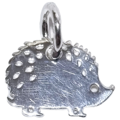 Hedgehog sterling silver charm .925 x 1 Hedgehogs Hedge Hogs charms Z1