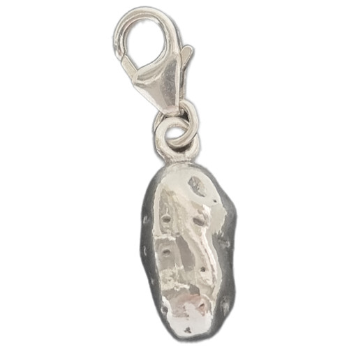 Potato sterling silver clip charm .925 Potatoe Potatos Vegetable charms