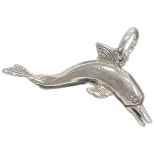 Porpoise - Dolphin - Fish - Mammal - sterling silver charm .925 What is it