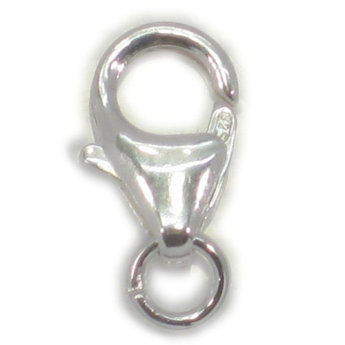 1 x 11mm Lobster Clasp Clip Trigger sterling silver fitting finding