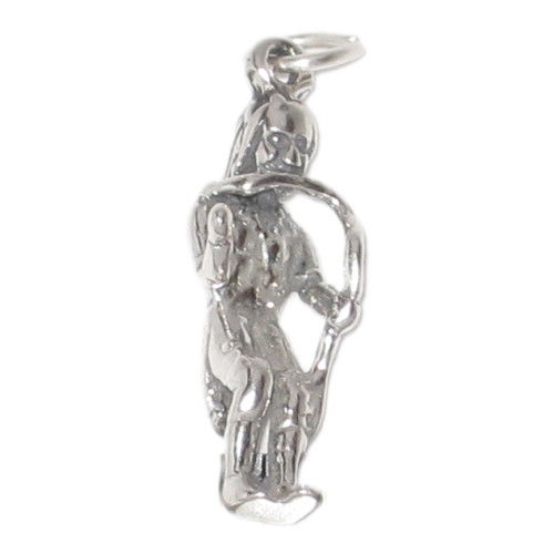 Snake charmer sterling silver charm .925 x 1 Snakes Dancer charmers