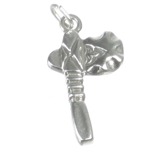 Tomahawk Native American Axe sterling silver charm .925 Tomahawks