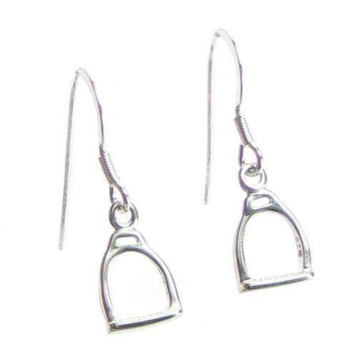 Stirrup sterling silver earrings 925 x 1 pair Horse Stirrups