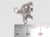 Polar Bear sterling silver charm .925 Polarbear charms Pola Bears size example