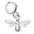 Bee bead small sterling silver charm .925 Bees Beads charms