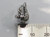 Martial Arts flying kick sterling silver charm .925 Judo Kung Fu size example