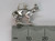 Fox sterling silver charm .925 Reynard Dog Vixen detail
