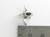 Moose Head sterling silver charm .925 Animal charms size example